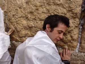 Me at the Western Wall.  Was taken by W.
